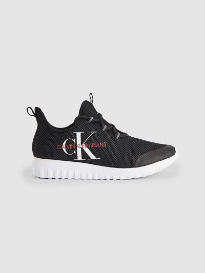 Calvin Klein Cipők HU049423 | Calvin Klein Mesh Női Sportcipő Fekete